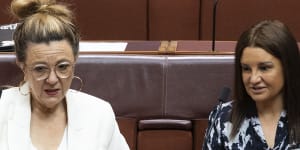 Jacqui Lambie Network senators Tammy Tyrrell (left) and Jacqui Lambie are open to sensible tax changes.