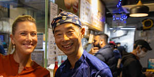 Justine Schofield sampled everything from street food to Michelin-starred meals while filming in Hong Kong.