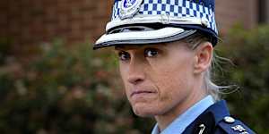 Inspector Amy Scott.