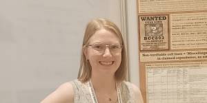 Danielle Oste,who’s finishing off her animal science degree at the University of Sydney,travelled to Athens to present at a conference on research integrity.