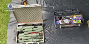 Bombs,ammo and 39 guns found in Sydney home of alleged doomsday prepper