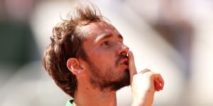 Qualifier silences Medvedev,bundling the second seed out of the French Open