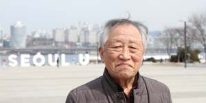 Shin Hae-kang,80,a retired construction company manager 
