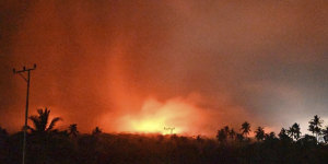 Nuns among the victims of volcanic eruption that burnt houses,convent