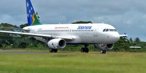 Solomon Airlines flies from Brisbane to Honiara four times a week. 