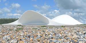 Acoustic Shells in Littlehampton,Britain,was designed by Flanagan Lawrence.