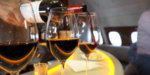 If you want taste your wine properly on a plane,make sure you stay hydrated.