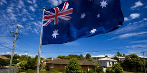 The Australian flag is a source of pride for many.