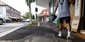 Complaints about damaged footpaths across NSW have increased in the past 12 months.