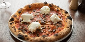 Puttanesca pizza,starring anchovies and capers,will be on the menu. 