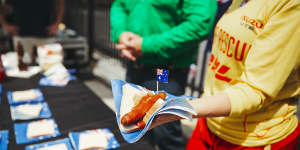 The sausage sizzle will again be a staple of Australia Day celebrations.