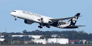 Air New Zealand’s Dreamliner 787-9.