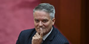 Finance Minister Mathias Cormann says the internal processes of the travel company were unknown to him.