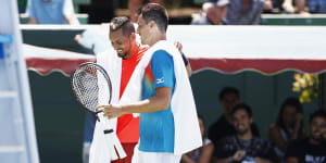 Bizarre finish doesn't dent confidence of Tomic,Kyrgios