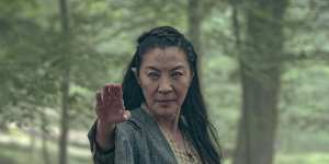 Michelle Yeoh arrives in the land of swords and sorcery in this prequel to The Witcher:Blood Origin.