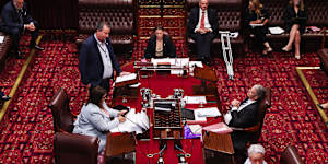 Seeing red:the Legislative Council. 