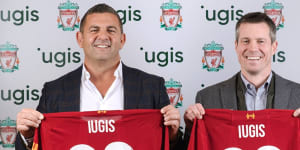 Bill Papas on signing a sponsorship deal between his waste company iugis and Liverpool FC. 