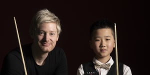 Why Australia’s greatest snooker player is taking on an 11-year-old