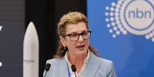 NBN Co chief executive Ellie Sweeney.