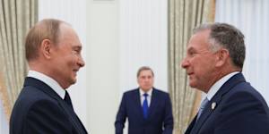Russian President Vladimir Putin meets US envoy Steve Witkoff in Moscow. A meeting between Putin and US President Donald Trump could now follow.