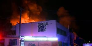 Inner south industrial complex burnt in early morning blaze