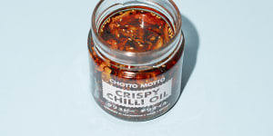 Chotto motto crispy chilli oil.