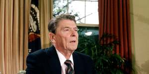 US President Ronald Reagan was mindful of the 25th Amendment's provisions when he had to go into surgery. 