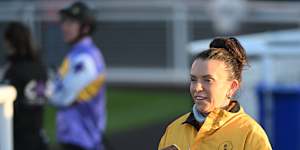 Young at Caulfield trackwork in the lead up to the 2024 Guineas.