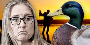 Premier Jacinta Allan is weighing a duck hunting ban. 