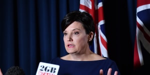 NSW Labor leader Jodi McKay called the government's bus privatisation plans a"shocking betrayal".