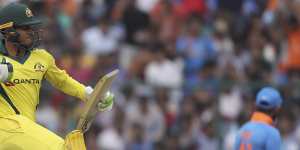 Usman Khawaja made an ODI century in Delhi in 2019. 