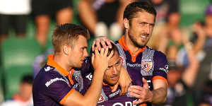 Perth Glory beat Melbourne Victory in A-League thriller