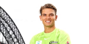 Chris Green will lead the Thunder on Friday evening against the Brisbane Heat. 