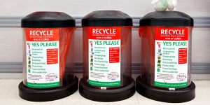 REDcycle bins were placed inside nearly 2000 Coles and Woolworths’ supermarkets before the program collapsed