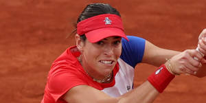 Ajla Tomljanovic’s dispatching of fifth seed Anett Kontaveit was just one of a number of surprise results at Roland Garros on Monday.