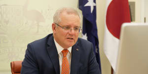 Taiwan,'Quad'alliance top of agenda as Morrison and Abe hold virtual meeting