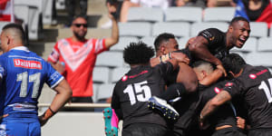 Kikau sparks early blitz as Fiji stun Samoa