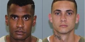 One escaped prisoner recaptured in Mackay,other remains on the run