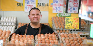 Leo Moda,an owner at Eggsperts,support the redevelopment plans.