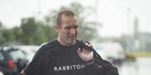 Interim Rabbitohs coach Ben Hornby.