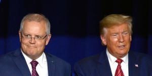 President Donald Trump asked Prime Minister Scott Morrison to help with a probe into the 2016 presidential election.