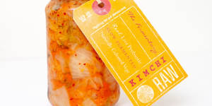 The Fermentary raw kimchi.