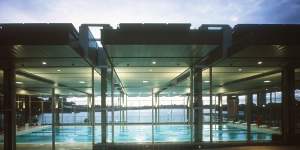 The 20-year-old structure that houses the 25-metre indoor swimming pool was subject to a design excellence competition. 