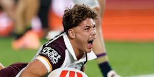 Reece Walsh’s try in the grand final will live long in the memory.