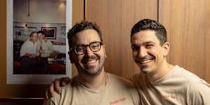Owners William Kay (left) and Georgio Panousos.
