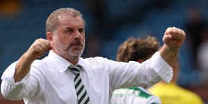 Ange Postecoglou’s Celtic continued their solid form with a 4-1 Scottish League Cup win.