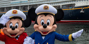 Disney’s newest and biggest ship,Disney Adventure.