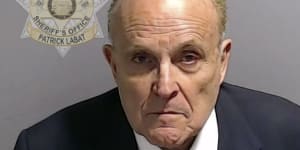 Giuliani turns himself in on Georgia 2020 election charges