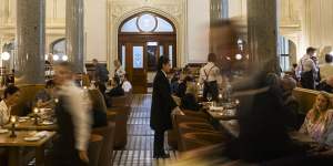 Melbourne’s newest dining cathedral,Reine&La Rue.