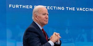 President Joe Biden meets with the White House COVID-19 Response Team.